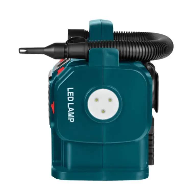 مینی کمپرسور باد سه‌کاره دیجیتال فندکی و برق شهری رونیکس مدل